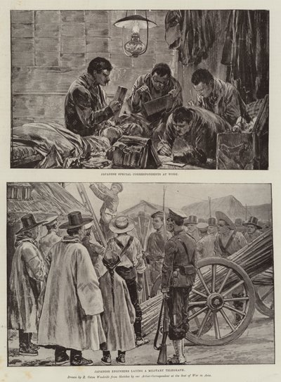 The War in Eastern Asia by Richard Caton Woodville junior